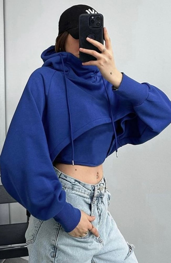 Image of Cropped Hoodie