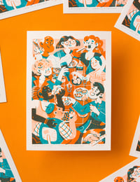 Image 1 of Family & Friends (riso print - A5)