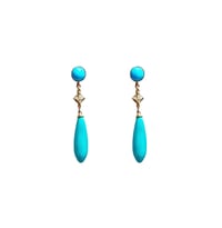 Image 1 of Turquoise Drop Earring