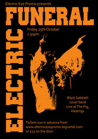 Electric Funeral @ the Pig Hastings Friday 25th Oct 2024