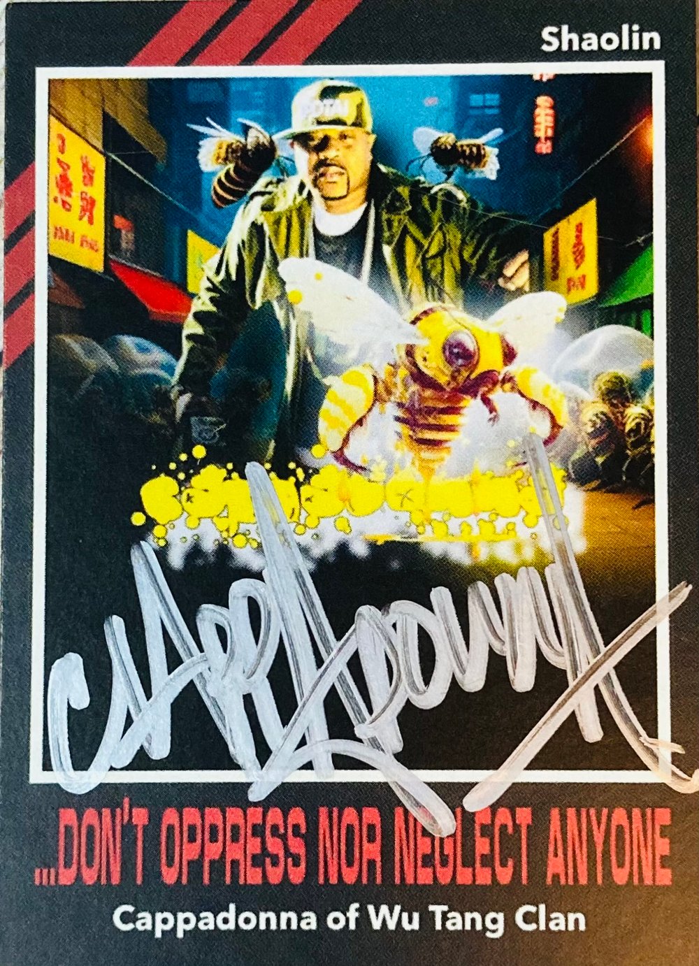 CAPPADONNA Exclusive Nonstop Signatures On-Card Autographed Hip Hop Trading Card - #’d to 50!