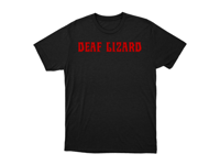 Deaf Lizard black T-shirt