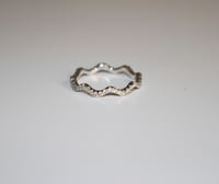 Image 2 of Pave Wave Band Ring