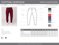 Image 2 of IDTGA WEAPONS JOGGERS (SM ONLY)