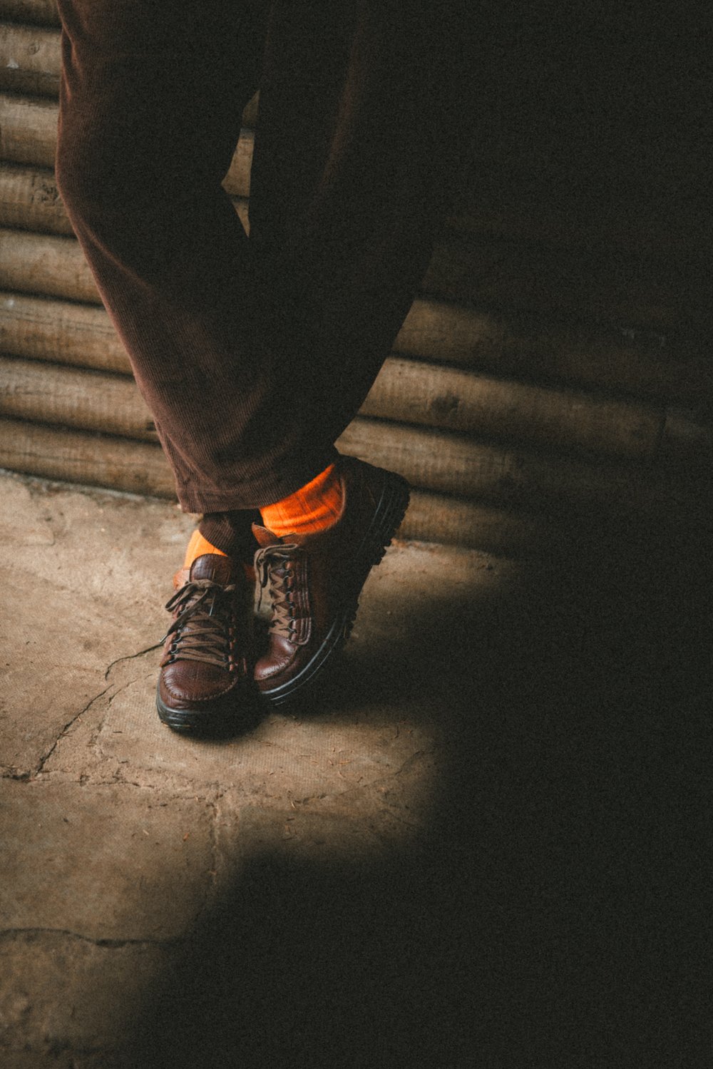 THE DECK SOCK (HUNTER ORANGE) 