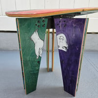 Image 3 of Recycled Skateboard Stool