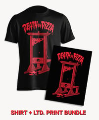 Image 3 of Death By Pizza T-Shirt