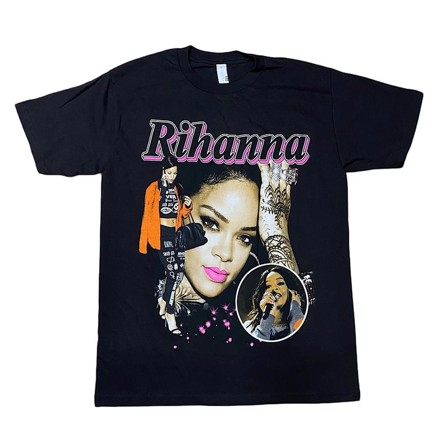 Image of 5pack UNISEX GRAPHIC TEES-RIHANNA