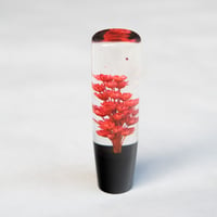 Image 2 of crystal flower red shift knob