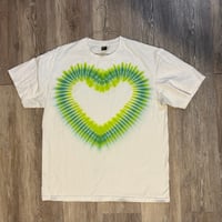 Image 3 of Key Lime open heart Tee
