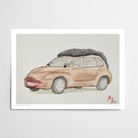 Marcus Rashford PT Cruiser signed print