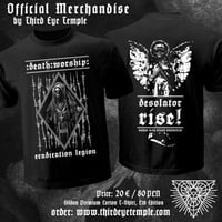 Death Worship T-Shirt - Third Eye Temple Limited Edition