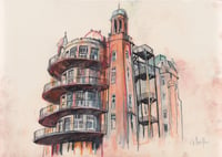 Image 2 of The Old Victoria - Pencil and Soft Pastels on Paper 