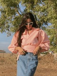 Image 2 of Blusa Lazada lateral (Bajo demanda)