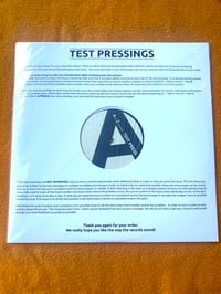 Image 1 of The Obsessed- Live at Big Dipper - Vinyl Test Pressing