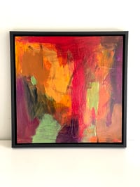 Image 1 of Shades of Fall (I); Acrylic on Wood Panel; 12x12 Inches