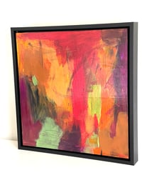 Image 5 of Shades of Fall (I); Acrylic on Wood Panel; 12x12 Inches