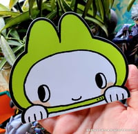 Digit Peeker Sticker