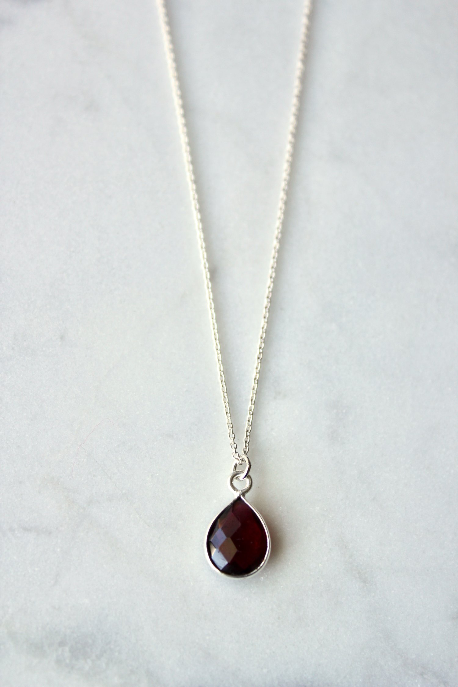 Image of Garnet Necklace