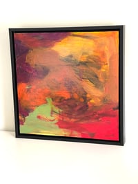 Image 2 of Shades of Fall (II); Acrylic on Wood: 12x12 Inches
