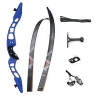 Image 1 of Top Archery 62" Beginners Competition Recurve Bow Set Right Handed
