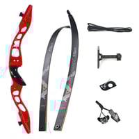 Image 3 of Top Archery 62" Beginners Competition Recurve Bow Set Right Handed