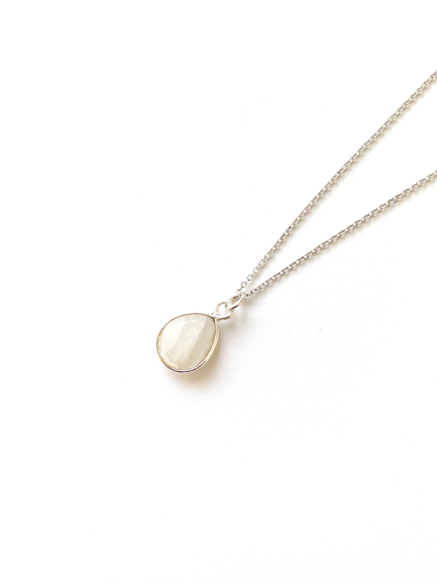 Image of Rainbow Moonstone Necklace