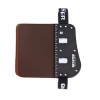 Image 1 of Bicaster Barebow Finger Tab Thick Leather & Suede