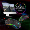 MSL Wired Gaming Mouse - 16.8 Million RGB Color, 10000 DPI, 9 Buttons, Optical LED