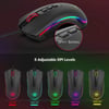 MSL Wired Gaming Mouse - 16.8 Million RGB Color, 10000 DPI, 9 Buttons, Optical LED