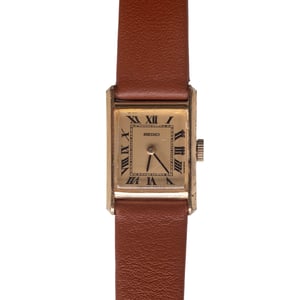70s seiko tank "gold"