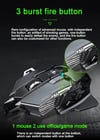 MSL 2024 Ergonomic Wired Gaming Mouse - 12800 DPI, RGB LED Backlight for PC & Laptop