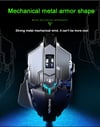 MSL 2024 Ergonomic Wired Gaming Mouse - 12800 DPI, RGB LED Backlight for PC & Laptop