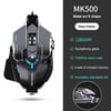 MSL 2024 Ergonomic Wired Gaming Mouse - 12800 DPI, RGB LED Backlight for PC & Laptop