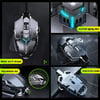 MSL 2024 Ergonomic Wired Gaming Mouse - 12800 DPI, RGB LED Backlight for PC & Laptop