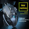 MSL 2024 Ergonomic Wired Gaming Mouse - 12800 DPI, RGB LED Backlight for PC & Laptop