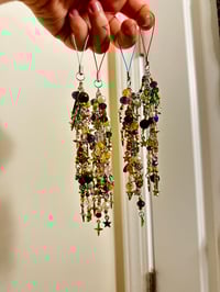 beaded cluster charms
