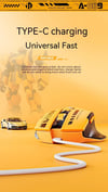 MSL 2.4G Bluetooth Rechargeable A9 Wireless Silent Mouse for PC and Office