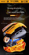MSL 2.4G Bluetooth Rechargeable A9 Wireless Silent Mouse for PC and Office