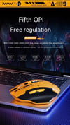 MSL 2.4G Bluetooth Rechargeable A9 Wireless Silent Mouse for PC and Office