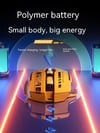 MSL 2.4G Bluetooth Rechargeable A9 Wireless Silent Mouse for PC and Office