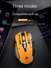 MSL 2.4G Bluetooth Rechargeable A9 Wireless Silent Mouse for PC and Office