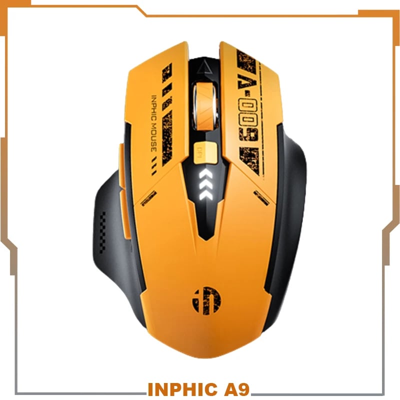 MSL 2.4G Bluetooth Rechargeable A9 Wireless Silent Mouse for PC and Office