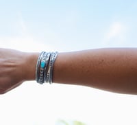 Image 3 of Stamped Stacker Cuff No.  001 - No. 006