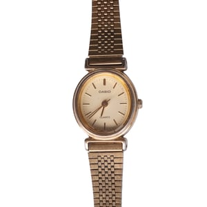 90s casio gold oval