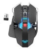 MSL SC300 Wireless Rechargeable Mouse with Cool Lights - 2.4G