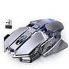 MSL SC300 Wireless Rechargeable Mouse with Cool Lights - 2.4G