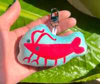 Image 1 of Shrimp Plush Keychain