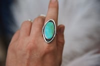 Image 1 of Organic Shadowbox Royston ring (size 7.5)