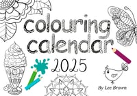 Image 1 of 2025 Colouring Calendar - SOLD OUT